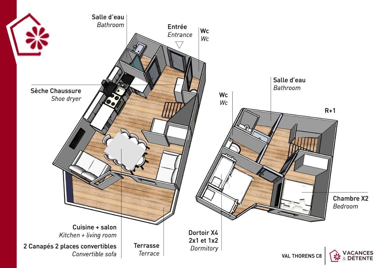 Nazca C8 Apartamento Val Thorens Exterior foto